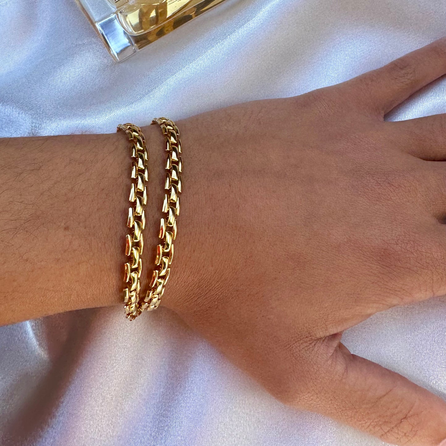 Gold Plated Vintage Style Bracelet